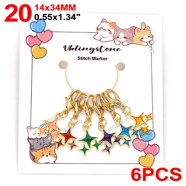 Cat Knitting Stitch Markers