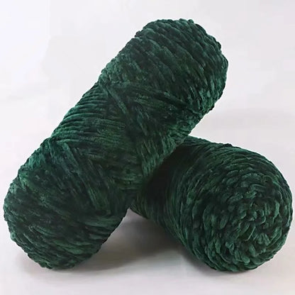DIY 100% Polyester  Velvet Yarn