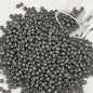 12Grams/Tube 2mm Metallic Seed Beads Japanese Round Glass Seedbeads 1200pcs
