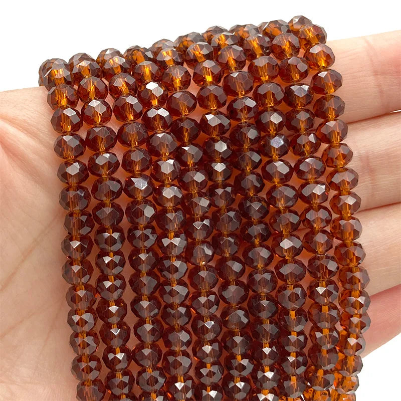 Multicolor 2 3 4 6 8mm Austria Faceted Crystal Beads