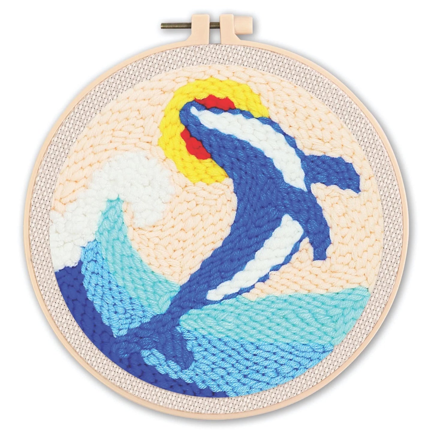 CHENISTORY Diy Punch Needle Embroidery Starter Kits For Beginner