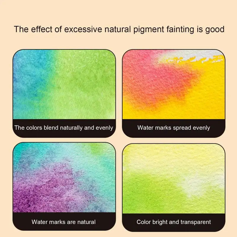 Travel Paint Palette Kit Portable Paint Palette With Clip