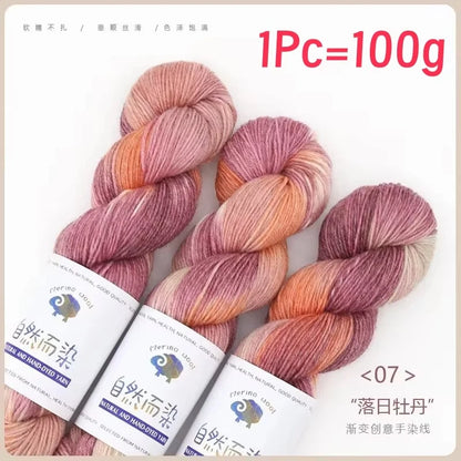 1Pc 100g/roll Merino Wool