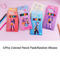 12Pcs Kpop Demon Hunters Huntrix 2B Pencils Wood Graphite Sketch Pencils