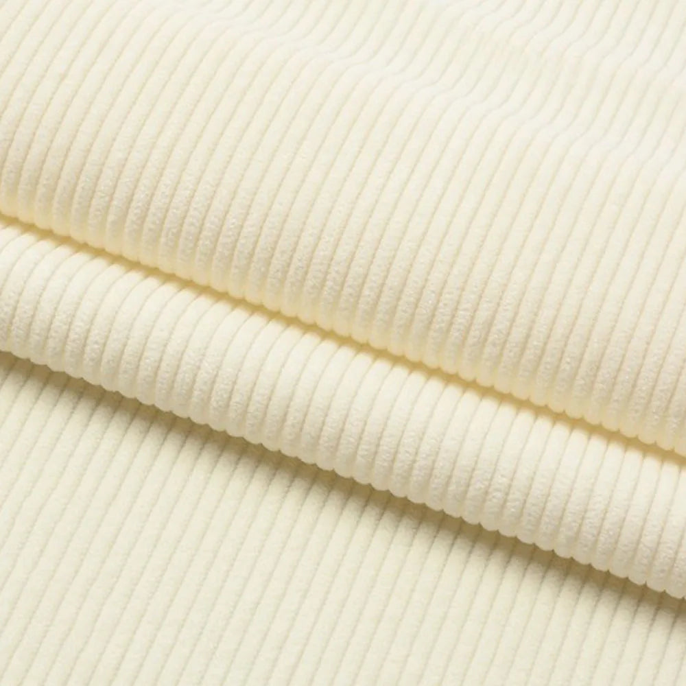 50*150cm Corduroy Fabric Solid Color Stripe