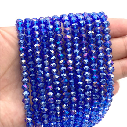 2 3 4 6 8mm Austria Faceted Crystal Beads Rondelle