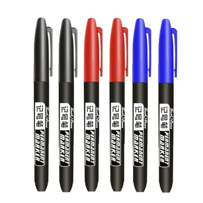 1/6 PCS Permanent Marker Pen Manga Drawing Markers  Waterproof Ink Sketch Pens