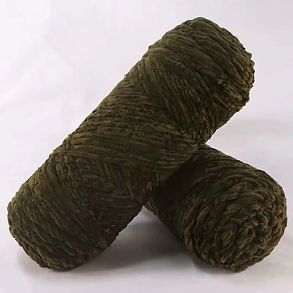 DIY 100% Polyester  Velvet Yarn