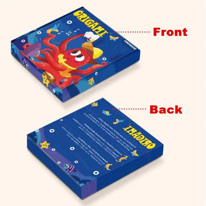 108 Pages Montessori Toys Cartoon Animal Origami Paper