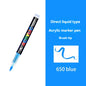 16 Colors Straight liquid Acrylic Paint Pen