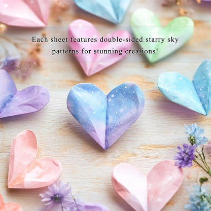 50-200 Sheets Origami Paper Kit