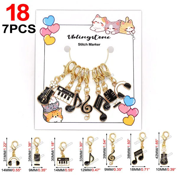 Cat Knitting Stitch Markers