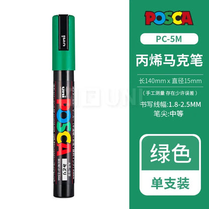 Uni Posca Full Marker PC-1M 3M 5M Multi-Colours Acrylic