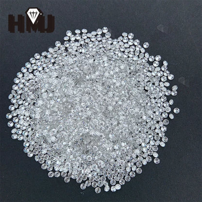 Loose Moissanite Stone Small Size Round Shape 0.8-2.9mm 1 Carat