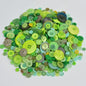 50Gram  Mix size wooden buttons