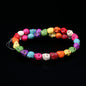 Skull Natural Stone Beads Blue White Turquoise Loose Spacer Beads