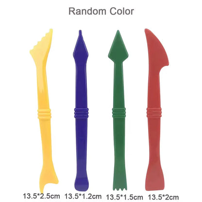 26 Piece Set DIY Plasticine Mold Modeling Clay Accessories