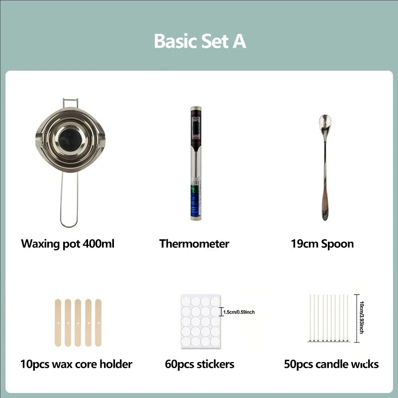 DIY Scented Candle Making Materials Tool Set