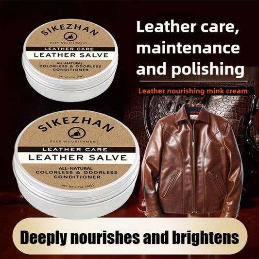 Leather Care Balm - Waterproof Leather Jacket Conditioner