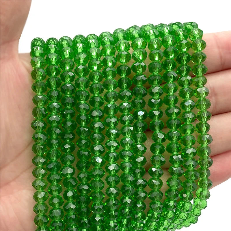 Multicolor 2 3 4 6 8mm Austria Faceted Crystal Beads