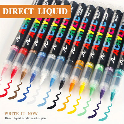 12/24/36/48 Color Acrylic Paint Pen Markers