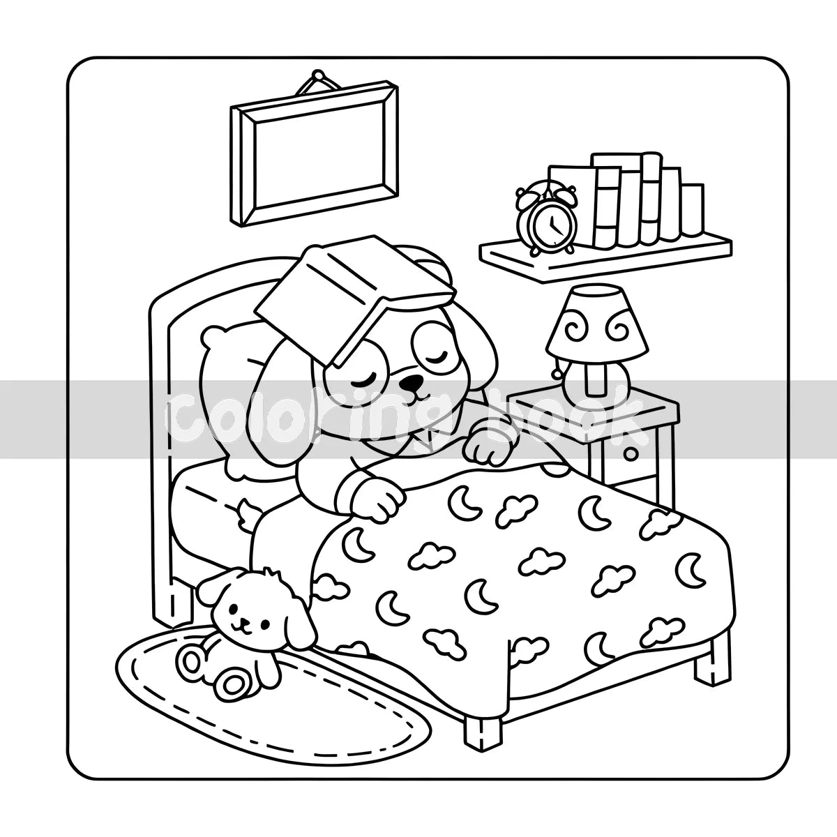 TIRED BUT TRYING Bold-easy Patterns Coloring Book