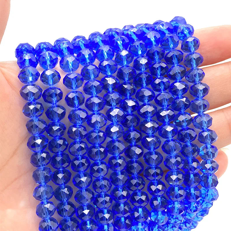 Multicolor 2 3 4 6 8mm Austria Faceted Crystal Beads