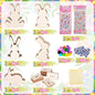 20Pcs Wooden Easter Ornaments to Paint