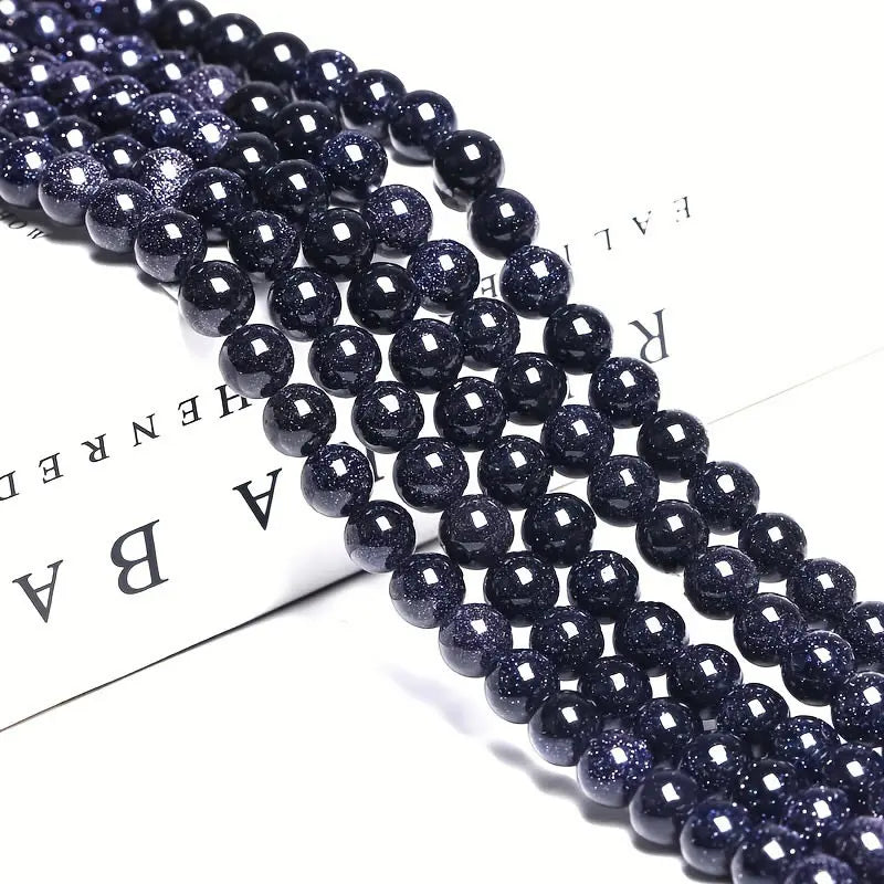 A++ Natural Golden Sandstone & Blue Sandstone & Green Sandstone Loose Beads