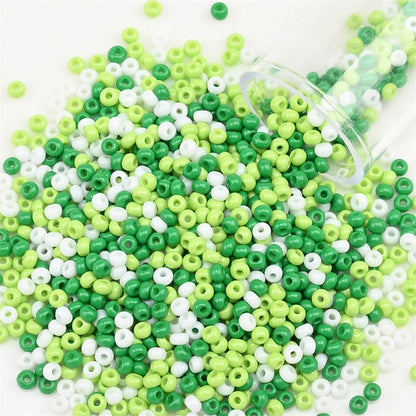 12Grams/Tube 2mm Metallic Seed Beads Japanese Round Glass Seedbeads 1200pcs