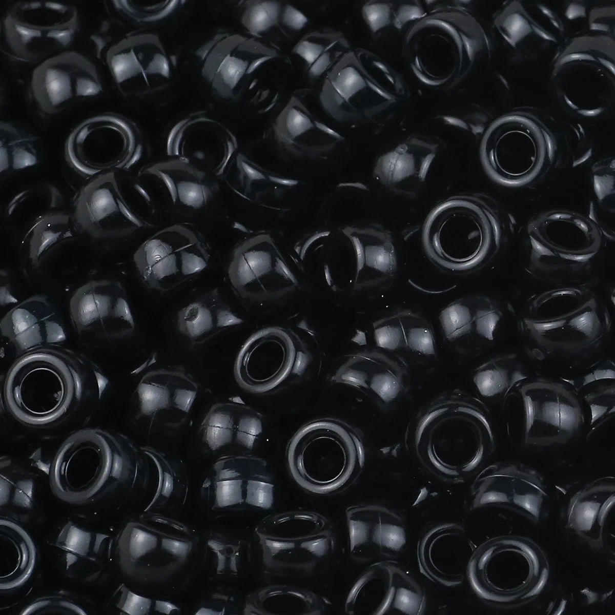 200-1200Pcs multi-colored Large Hole Pony Beads