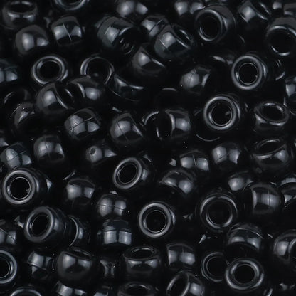 200-1200Pcs multi-colored Large Hole Pony Beads