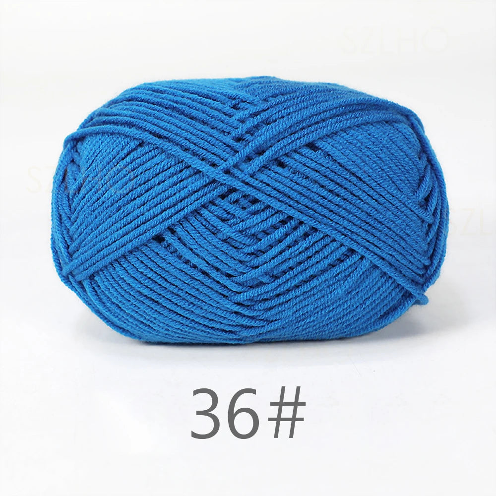 A1-a 50g/Set Soft Milk Cotton Yarn for Crochet Threads for Knitting