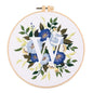Letter Embroidery DIY Flowers Painting Full Needlework Bag