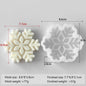 Snowflake Candle Silicone Mold