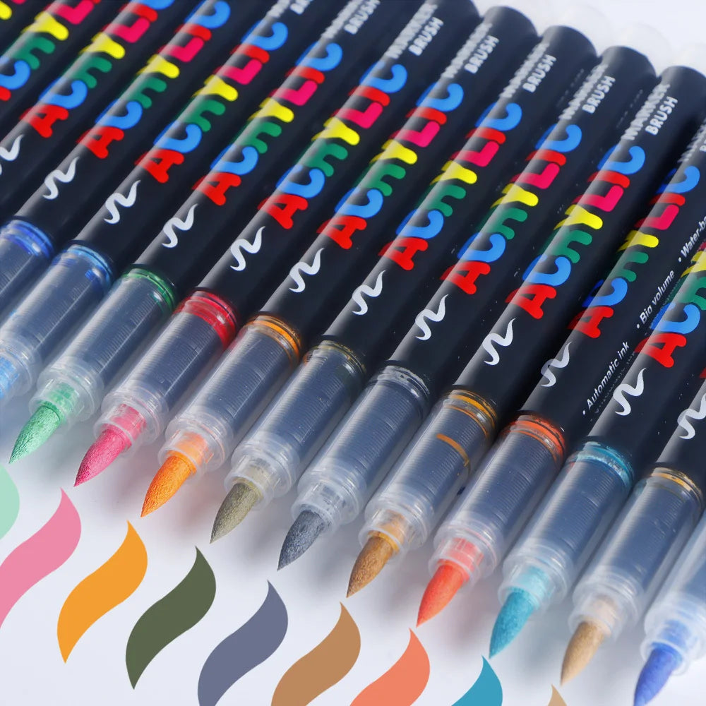 12/24/36/48 Color Acrylic Paint Pen Markers