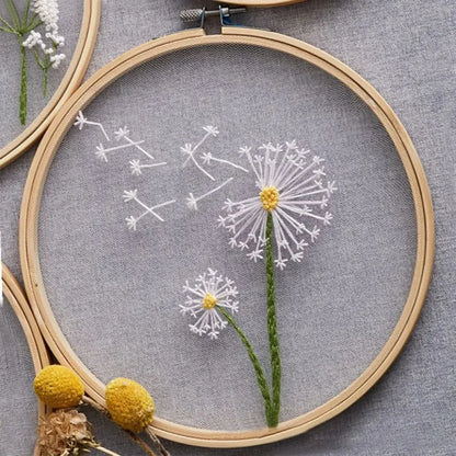 Transparent Double-Sided Embroidery Kit