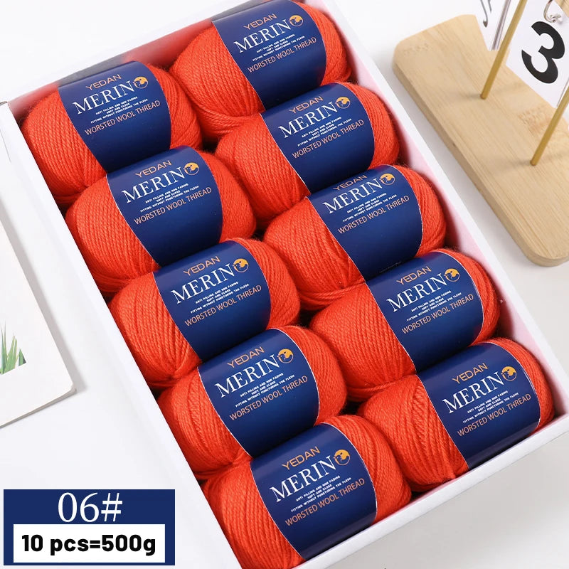 500g fine fine wool yarn