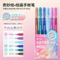 LANGUO 207/4 Colors Glitter Acrylic 0.5/1.0mm Gel Pen