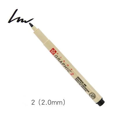 1pcs Sakura Pigma Micron Fine Pen Waterproof Smooth Black Ink  Rotulador Tekenen
