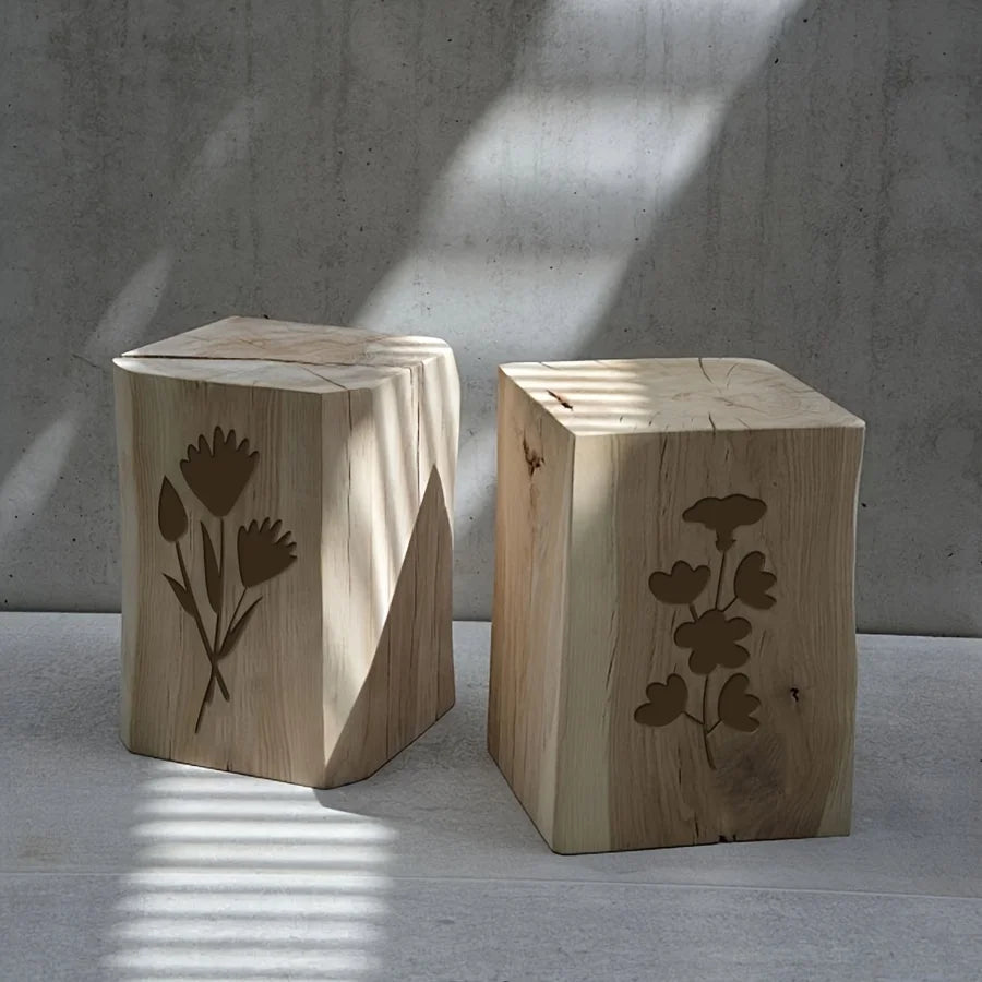 6 Pcs 3.15x5.5inch Butterfly Flower Leaf Plastic Stencils