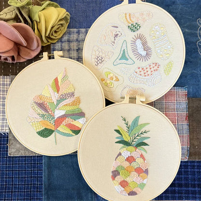 3pcs/set Embroidery Practice Kit for New Beginner