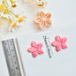 Flowers Polymer Clay Earring Cutters for Jewelry Pendant
