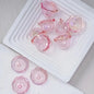 10Pcs/Lot Transparent UV Plated Acrylic Wind Bell Beads Charms