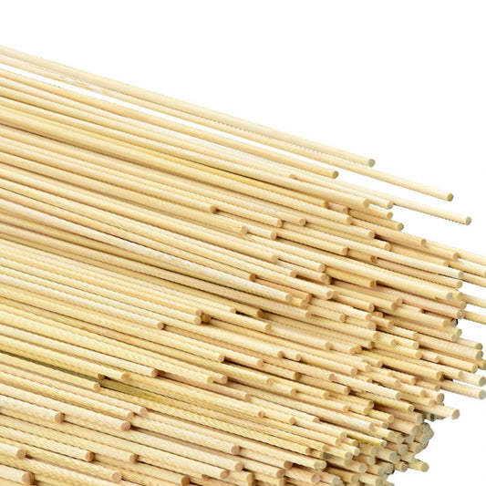100Pc 30CM*2MM Thin Bamboo Stick