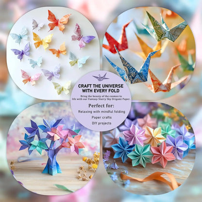 50-200 Sheets Origami Paper Kit
