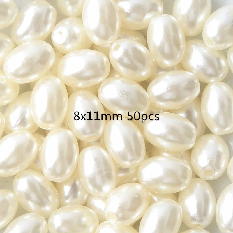 Cheap Accessories Mixed Water Droplets Shape Imitation Pearls