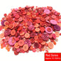 50g/Pack Mix Size Mix color Resin Button 1-3cm