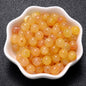 6-18mm Gradient Acrylic Beads Round Cat's Eye  Loose Spacer Beads