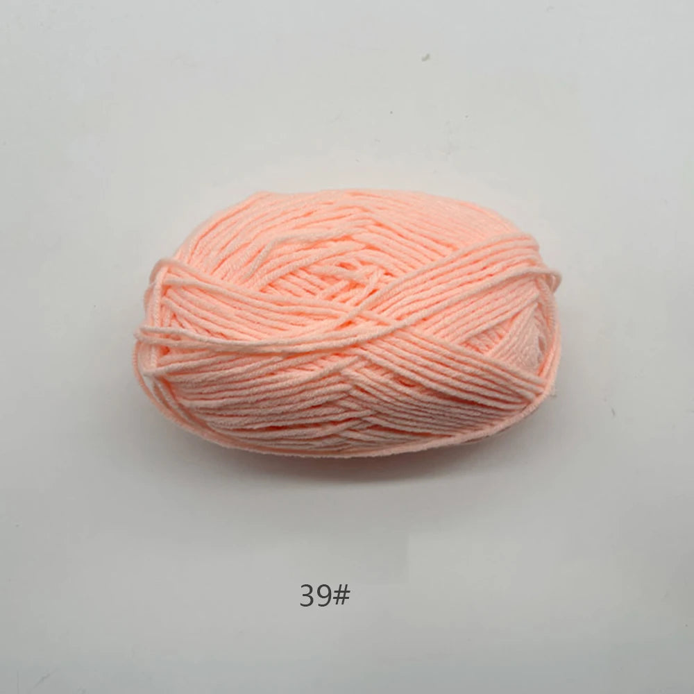 A1-a 50g/Set Soft Milk Cotton Yarn for Crochet Threads for Knitting
